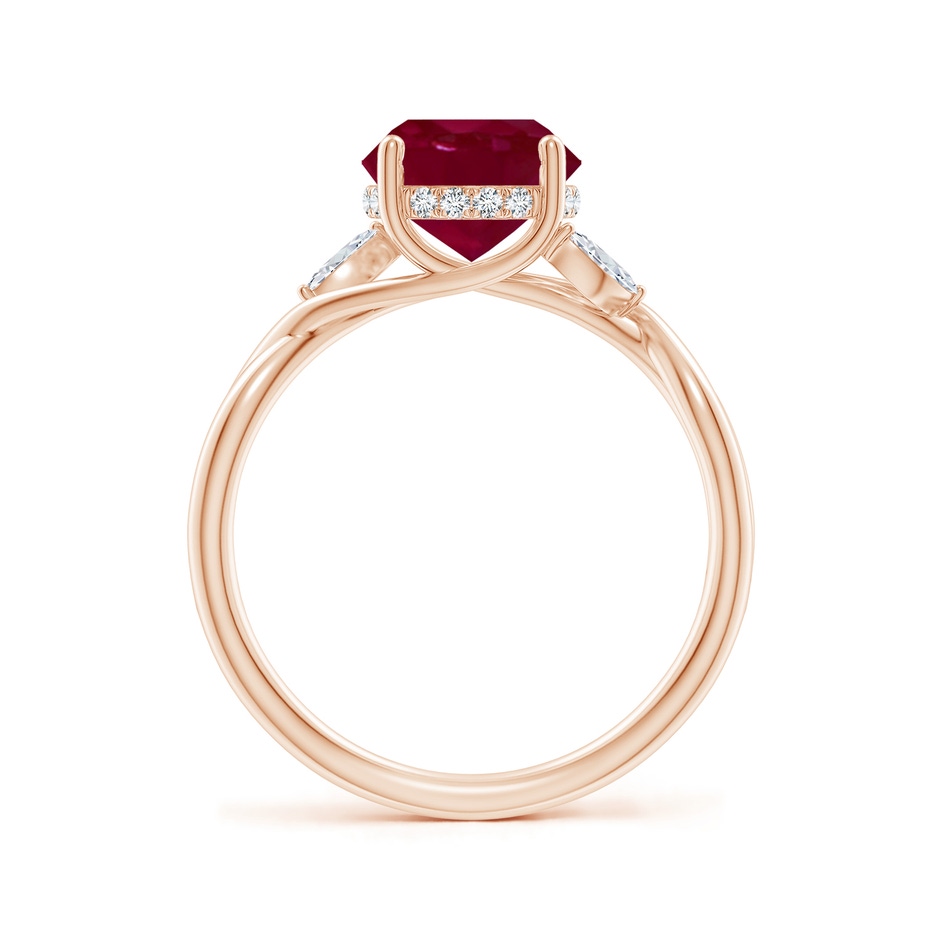 8mm A SR4557RD-RG-A-8 in Rose Gold side 199