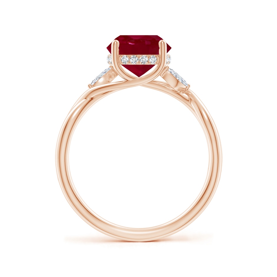 8mm AA SR4557RD-RGE-AA-8 in 18K Rose Gold side 199