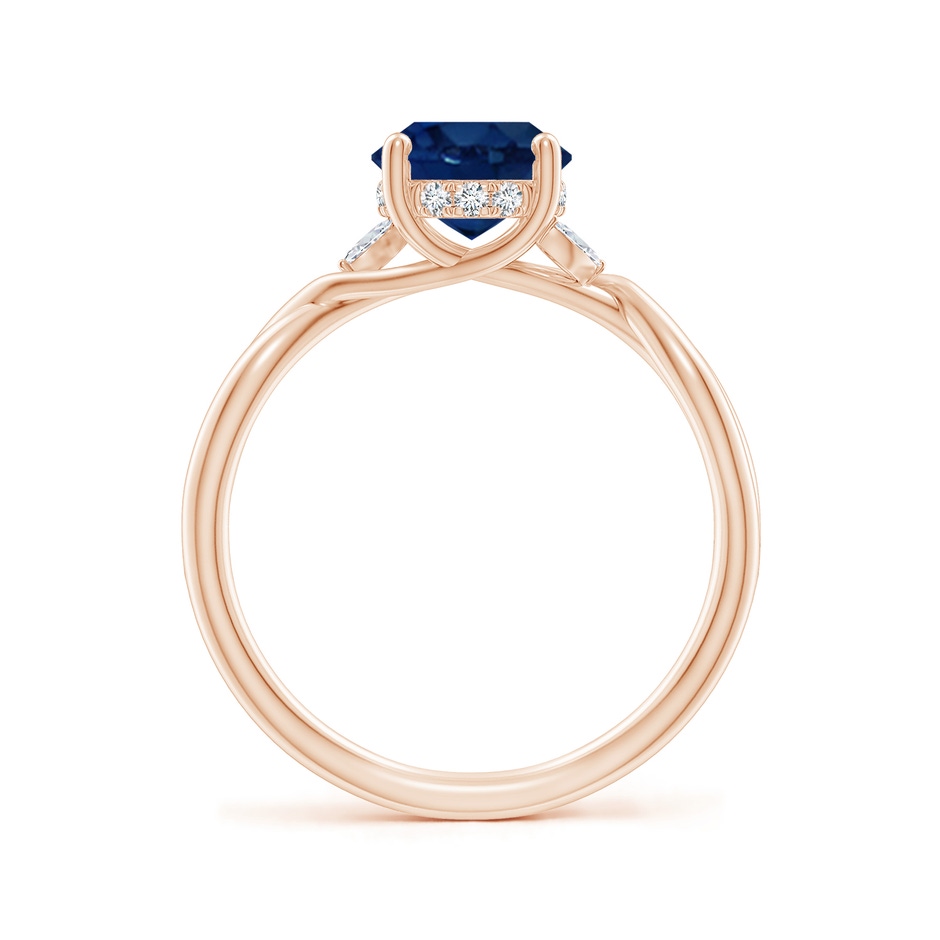 9x7mm AA SR4558SD-RG-AA-9x7 in Rose Gold side 199