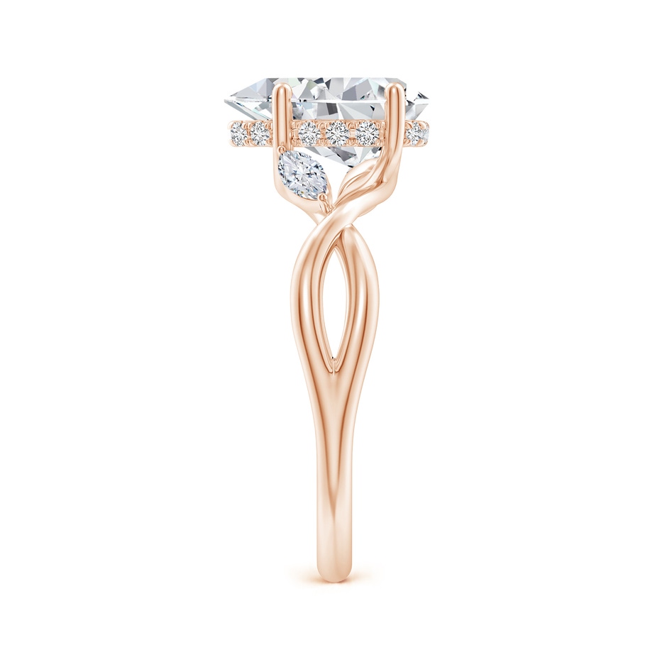 10x8mm HSI2 SR4559D-RG-HSI2-10x8 in Rose Gold side 299