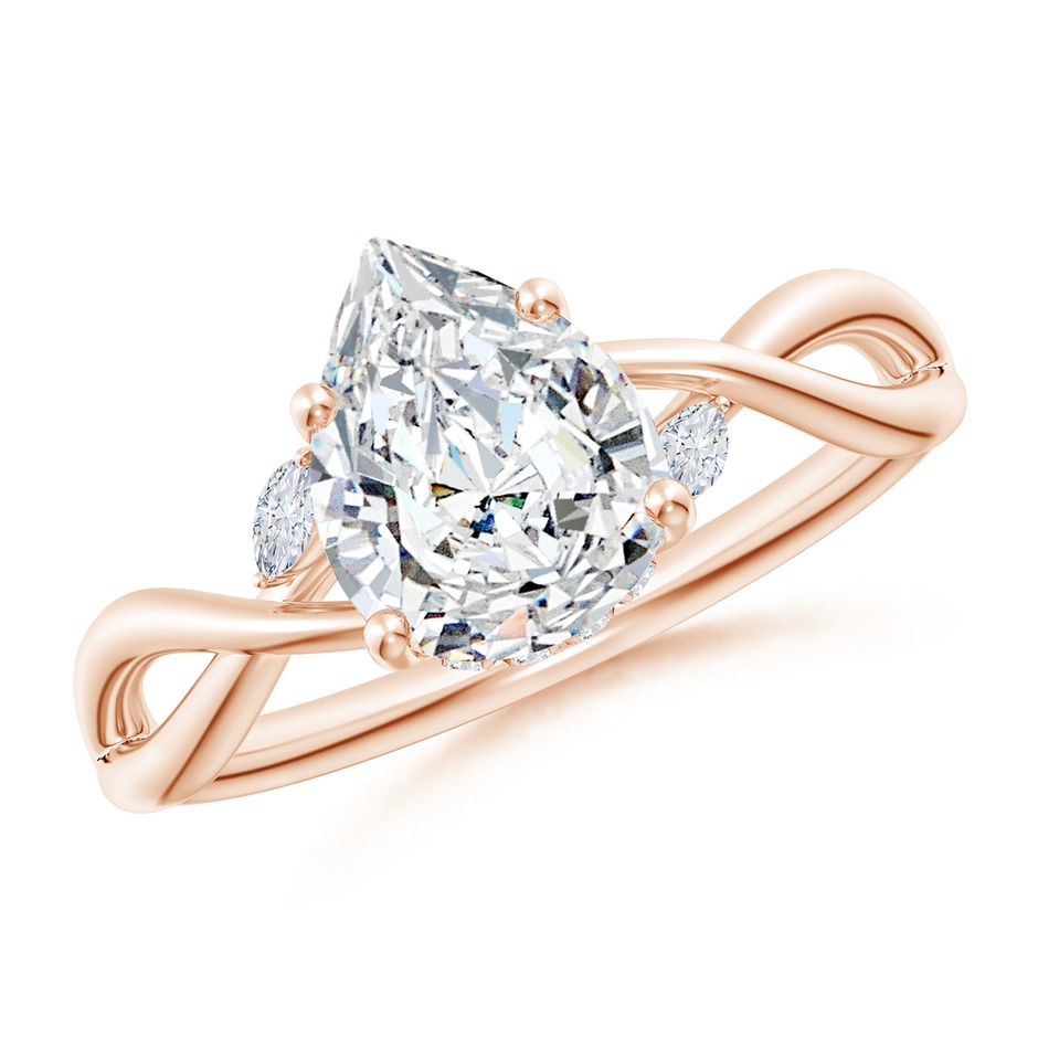 9x7mm GVS2 SR4559D-RG-GVS2-9x7 in Rose Gold 