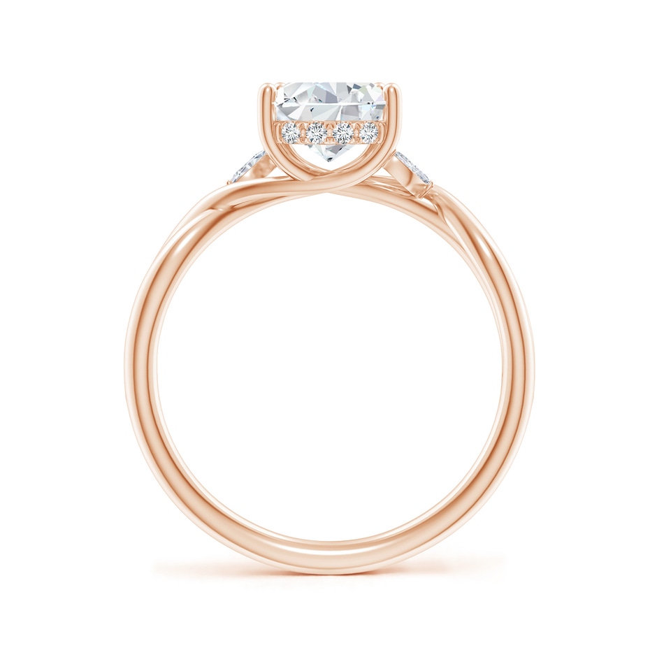 9x7mm GVS2 SR4559D-RG-GVS2-9x7 in Rose Gold side 199
