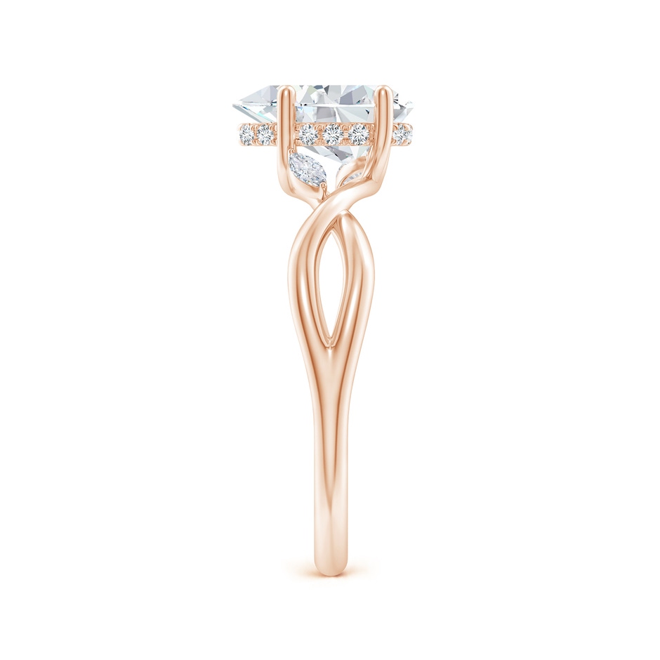 9x7mm GVS2 SR4559D-RG-GVS2-9x7 in Rose Gold side 299