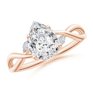 9x7mm HSI2 SR4559D-RGE-HSI2-9x7 in 18K Rose Gold