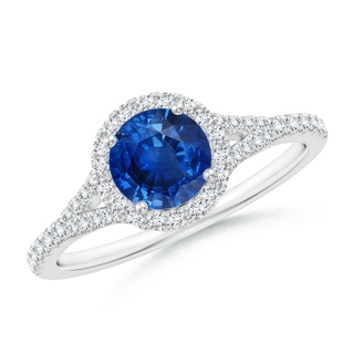 Round AAA Blue Sapphire