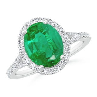 Oval AA Emerald