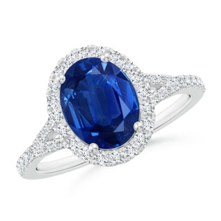 Oval AAA Blue Sapphire