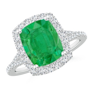 Cushion Rectangular AA Emerald
