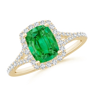 Cushion Rectangular AAA Emerald