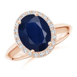 Oval A Blue Sapphire