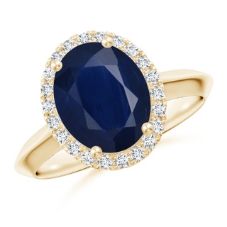 Oval A Blue Sapphire