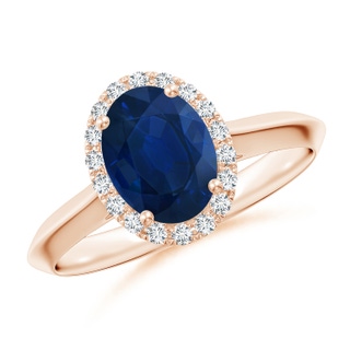 Oval AA Blue Sapphire