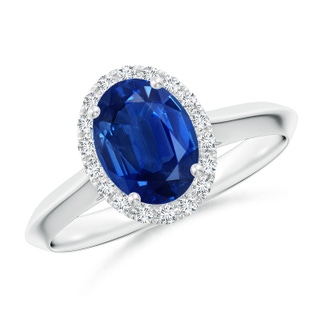 Oval AAA Blue Sapphire