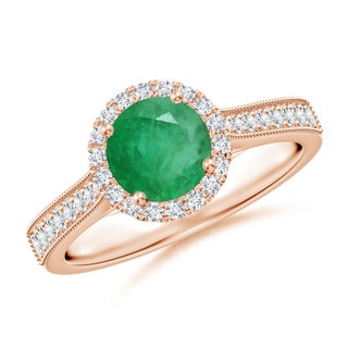 Round A Emerald