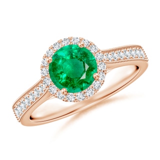Round AAA Emerald