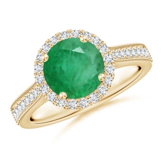 Round A Emerald