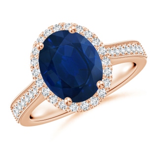 Oval AA Blue Sapphire