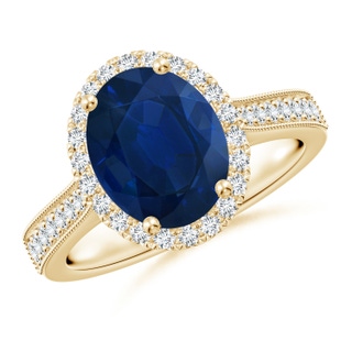 Oval AA Blue Sapphire