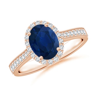 Oval AA Blue Sapphire