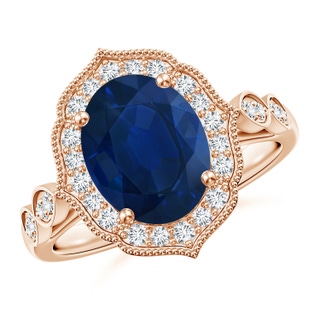 Oval AA Blue Sapphire