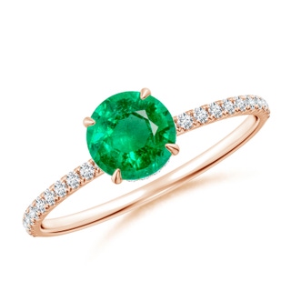 Round AAA Emerald