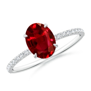 Oval AAAA Ruby