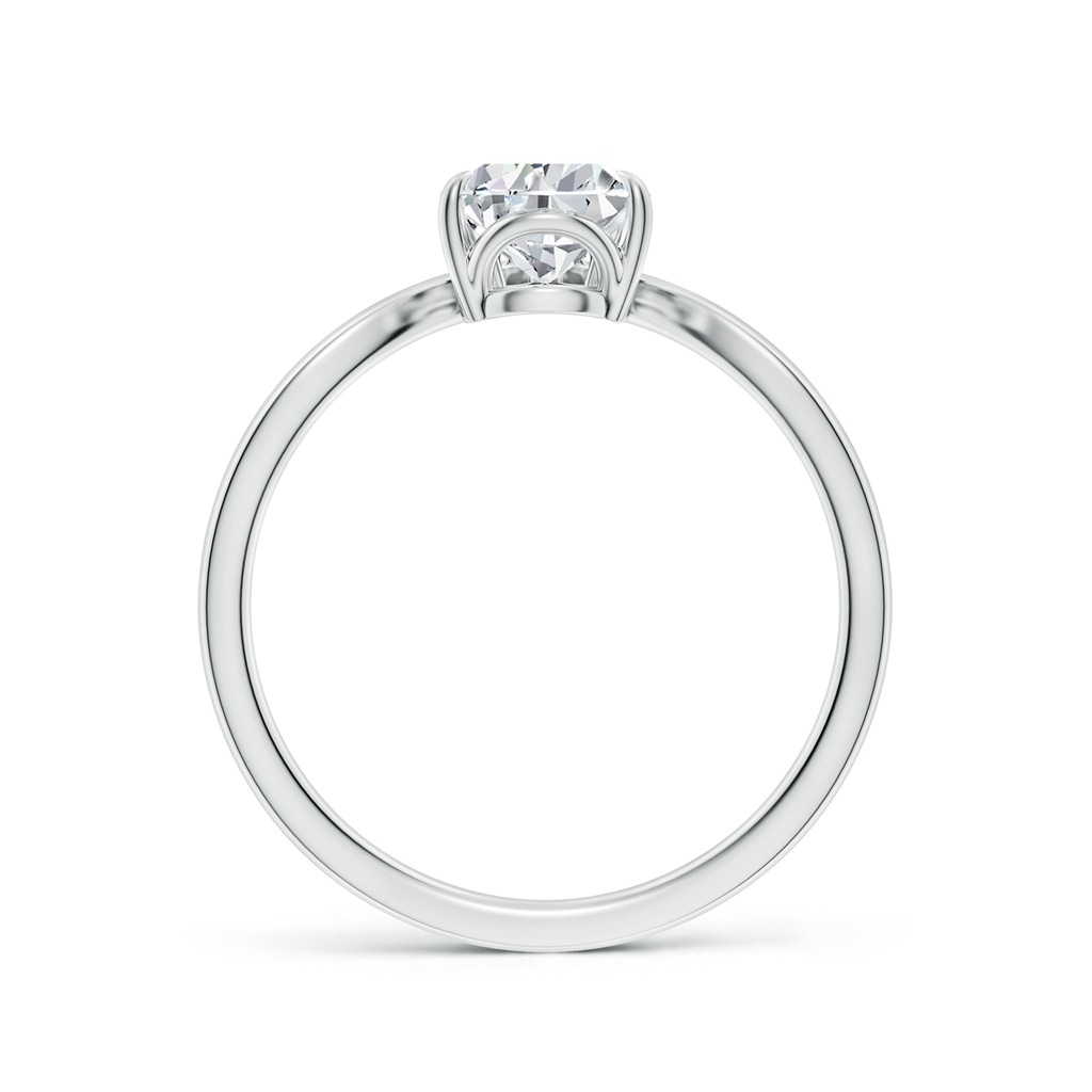 7.7x5.7mm HSI2 Prong-Set Pear Diamond Chevron Engagement Ring in White Gold - side 199