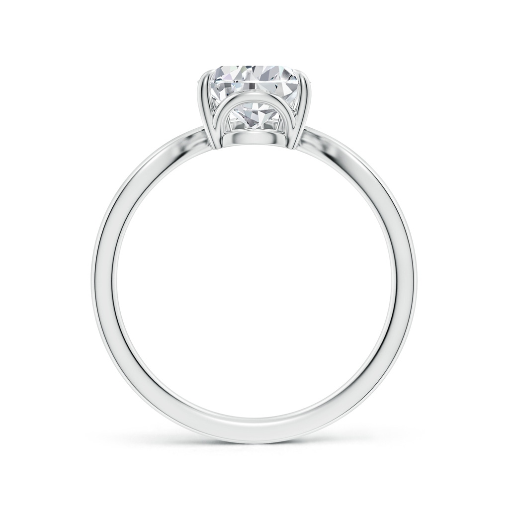 9x7mm HSI2 Prong-Set Pear Diamond Chevron Engagement Ring in White Gold - side 199