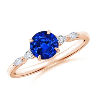 Round AAAA Blue Sapphire