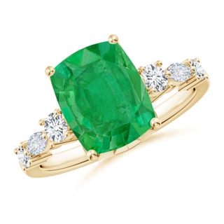 Cushion Rectangular AA Emerald
