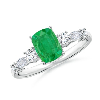 Cushion Rectangular AA Emerald