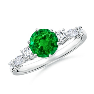 Round AAAA Emerald