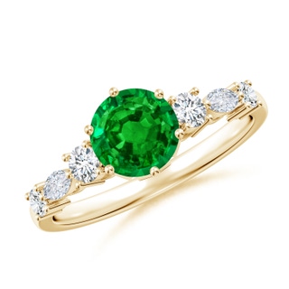 Round AAAA Emerald