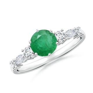Round A Emerald