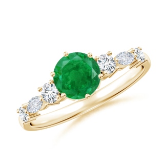 Round AA Emerald