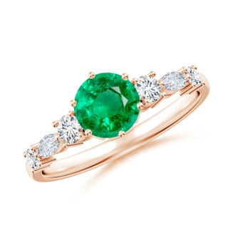 Round AAA Emerald