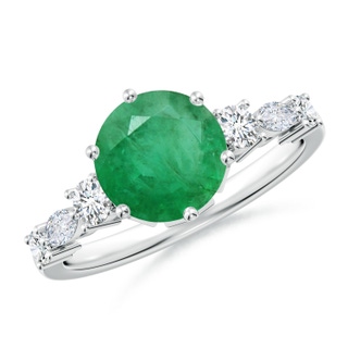 Round A Emerald