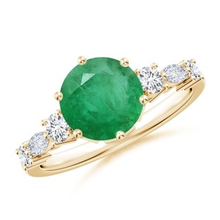Round A Emerald