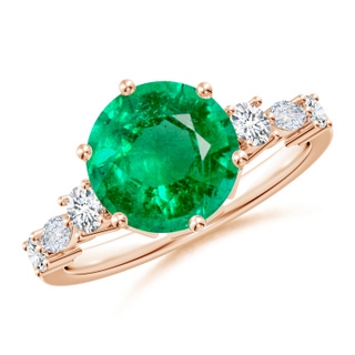 Round AAA Emerald