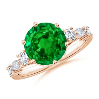 Round AAAA Emerald
