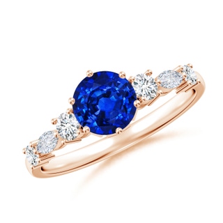 Round AAAA Blue Sapphire