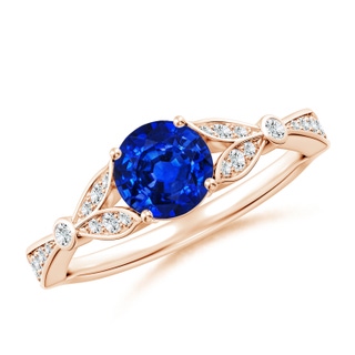 Round AAAA Blue Sapphire