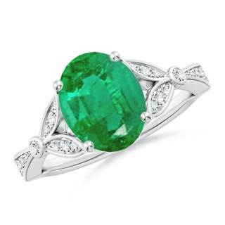 Oval AA Emerald