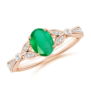 Oval A Emerald