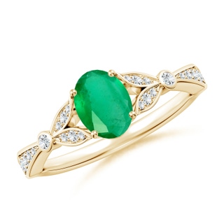 Oval A Emerald