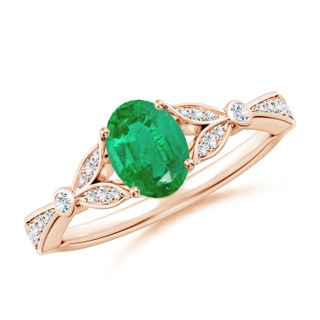 Oval AA Emerald