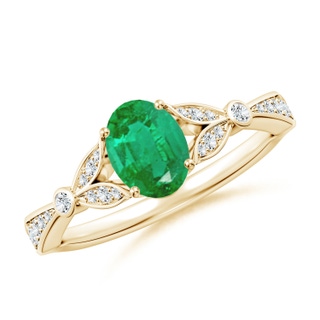 Oval AA Emerald