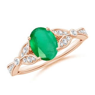 Oval A Emerald