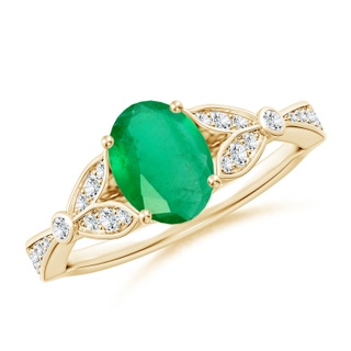 Oval A Emerald