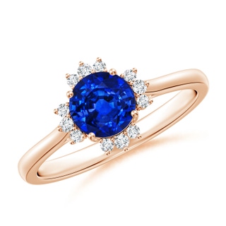 Round AAAA Blue Sapphire